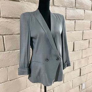 Helmut Lang | Double Breasted Blazer Grey Size 8